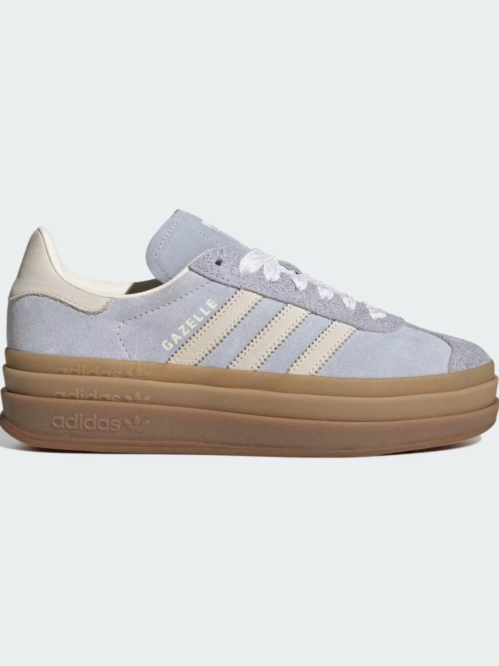 NWT Adidas Women's GAZELLE BOLD 'Crystal Sky Chalk Pearl' Shoes IH4210